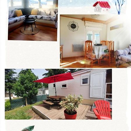 Mobil Home Dans Camping Saillagouse Exterior photo
